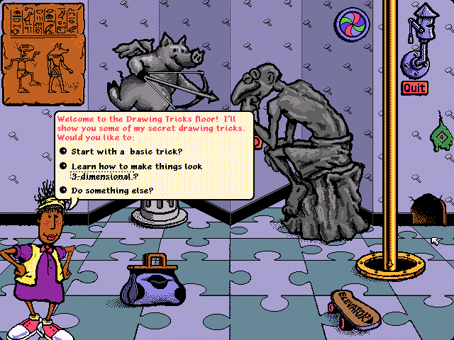 Microsoft Fine Artist 1.1 for Mac - Room
